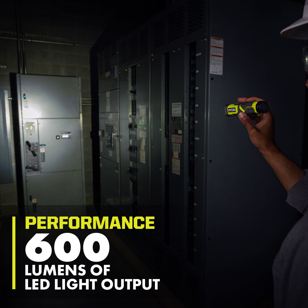 USB LITHIUM COMPACT LED FLASHLIGHT KIT | RYOBI
