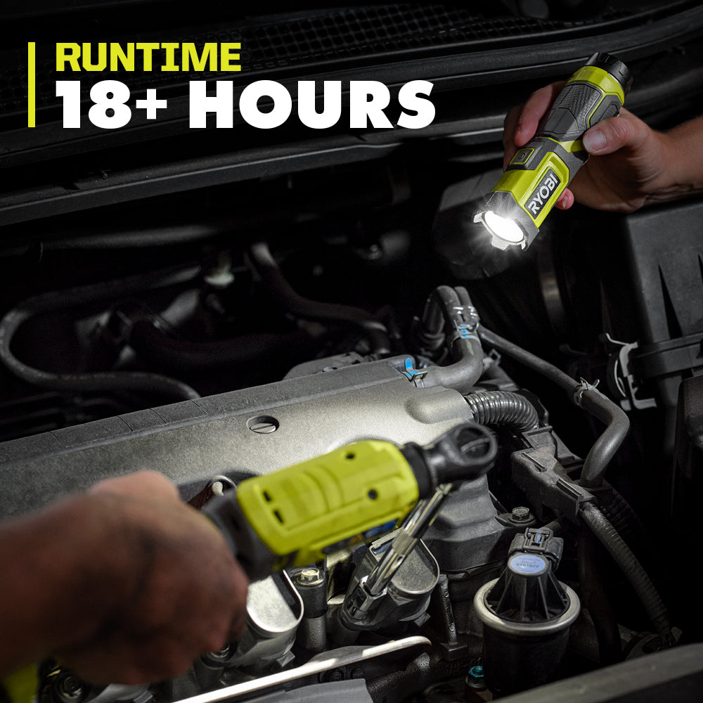USB LITHIUM COMPACT LED FLASHLIGHT KIT | RYOBI