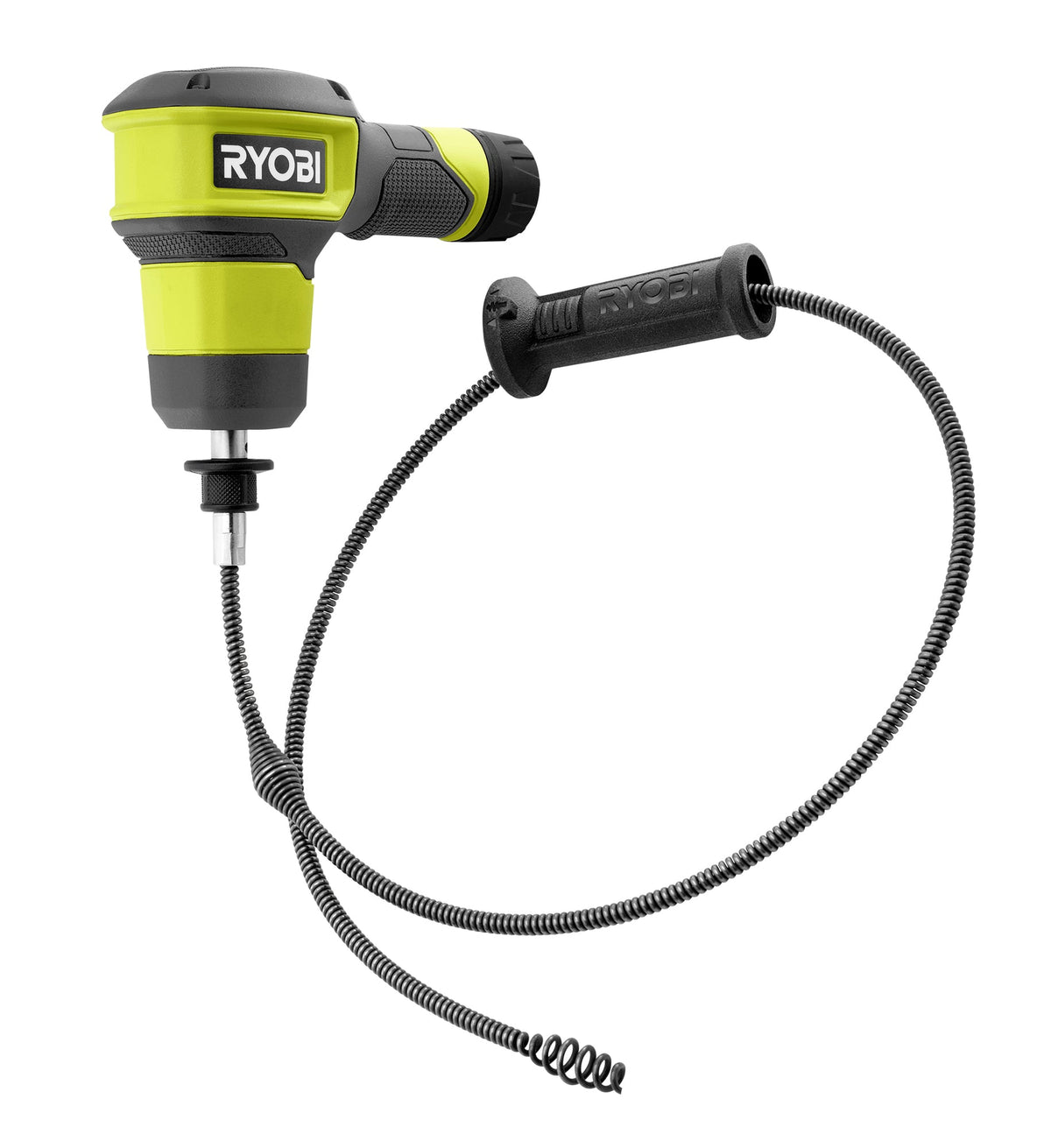 USB LITHIUM CORDLESS DRAIN AUGER WITH 2.0 AH USB LITHIUM BATTERY AND CHARGING CABLE | RYOBI