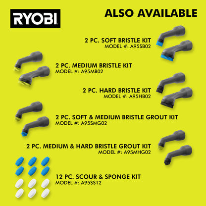 USB LITHIUM DETAIL SCRUBBER KIT | RYOBI