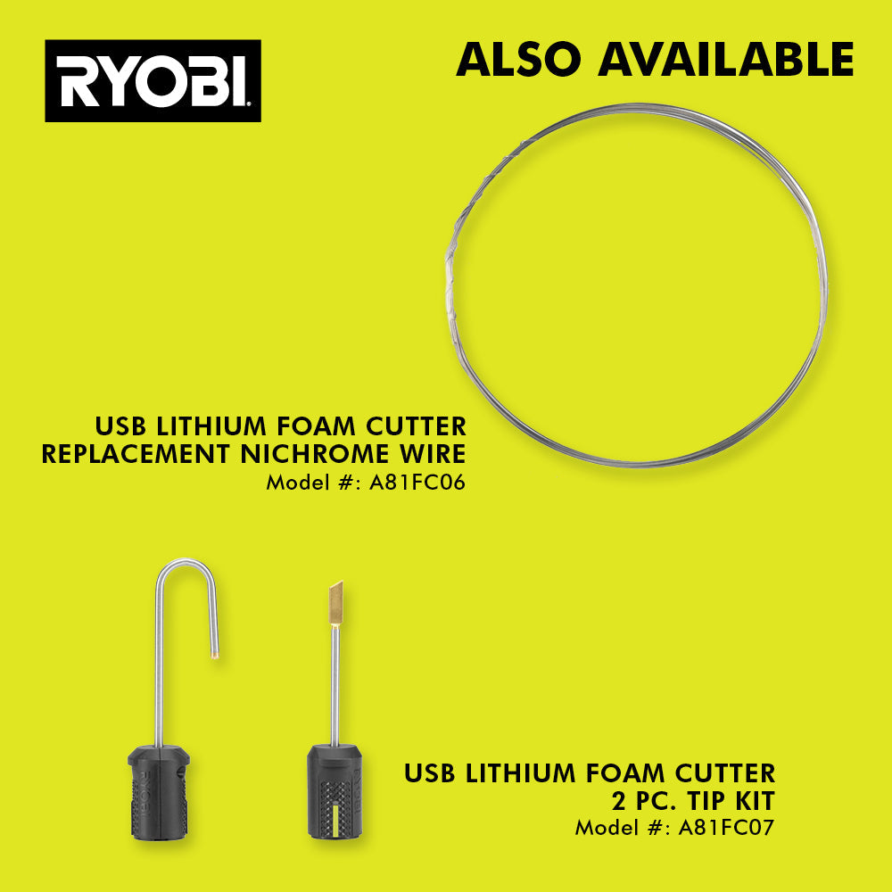 USB LITHIUM FOAM CUTTER KIT | RYOBI