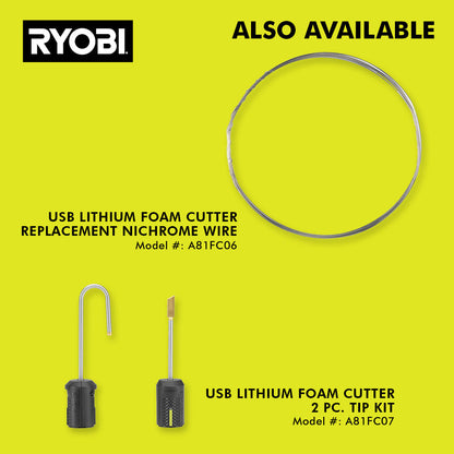 USB LITHIUM FOAM CUTTER KIT | RYOBI