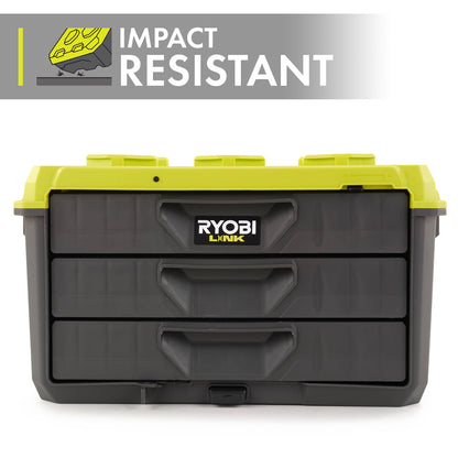 LINK 3-DRAWER TOOL BOX | RYOBI