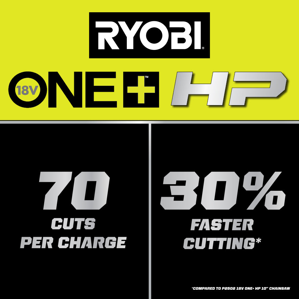 18V ONE+ HP BRUSHLESS 10?? CHAINSAW | RYOBI