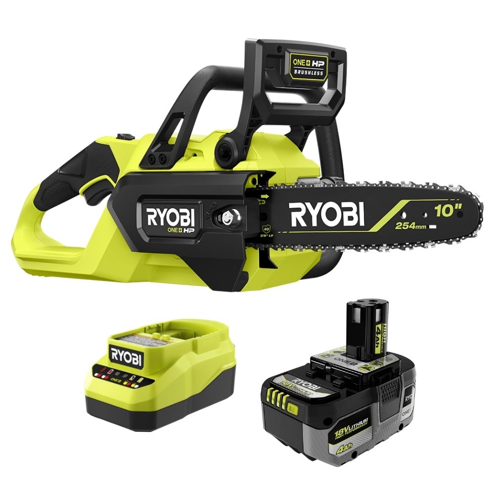 18V ONE+ HP BRUSHLESS 10?? CHAINSAW KIT | RYOBI