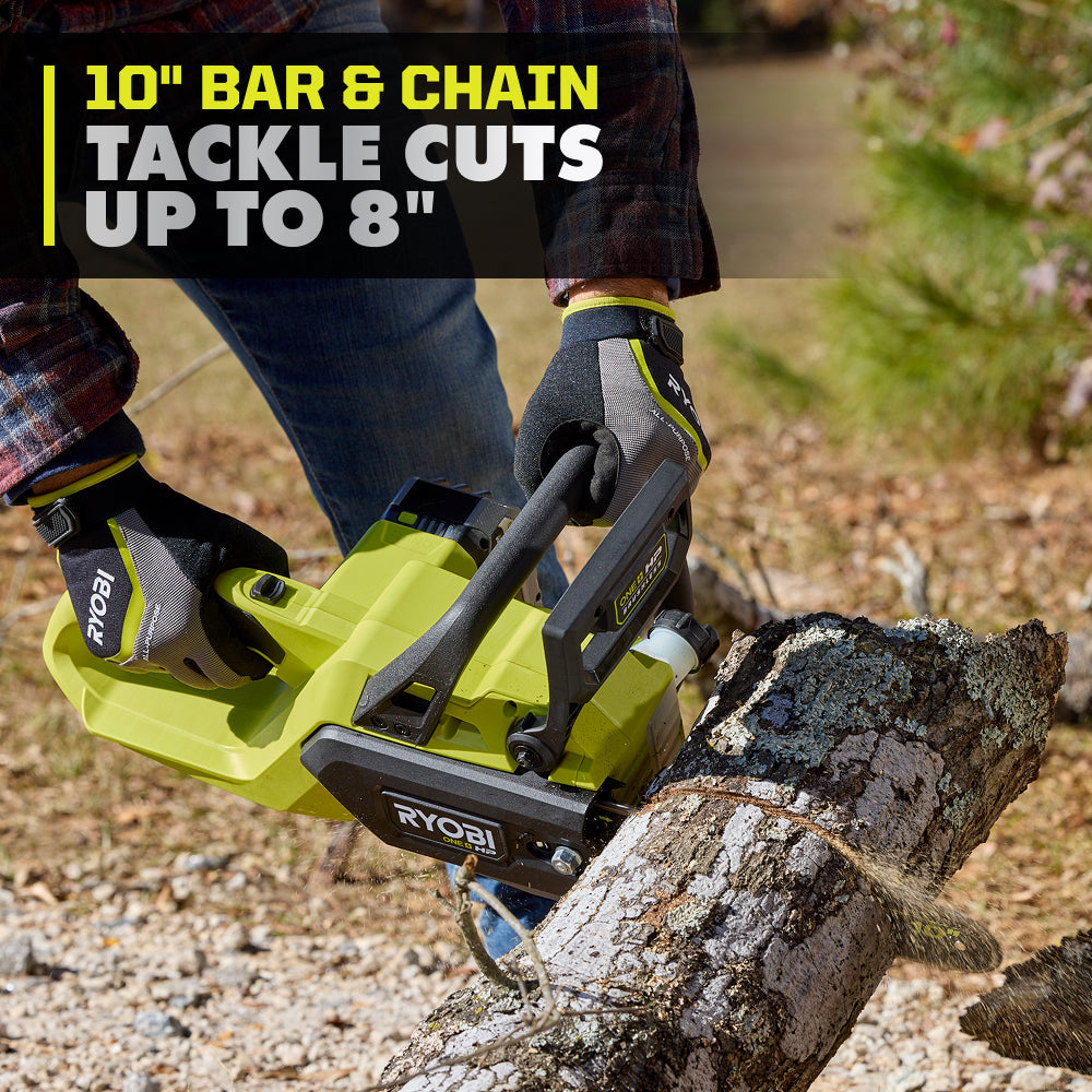 18V ONE+ HP BRUSHLESS 10?? CHAINSAW KIT | RYOBI