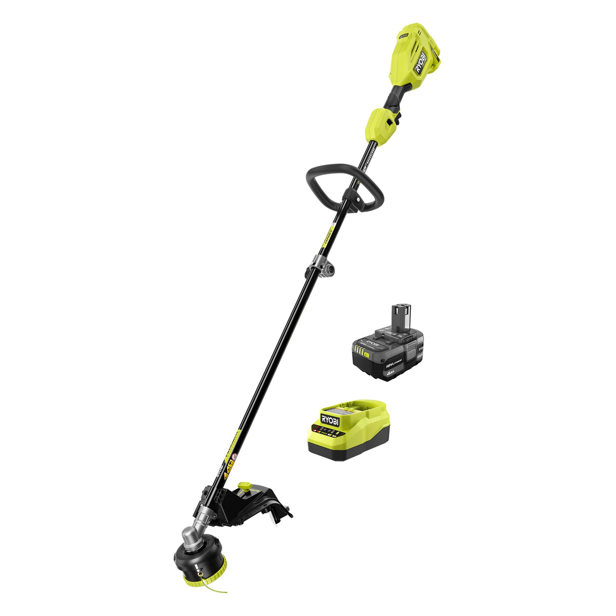 18V ONE+ HP BRUSHLESS 15″ ATTACHMENT CAPABLE STRING TRIMMER KIT | RYOBI