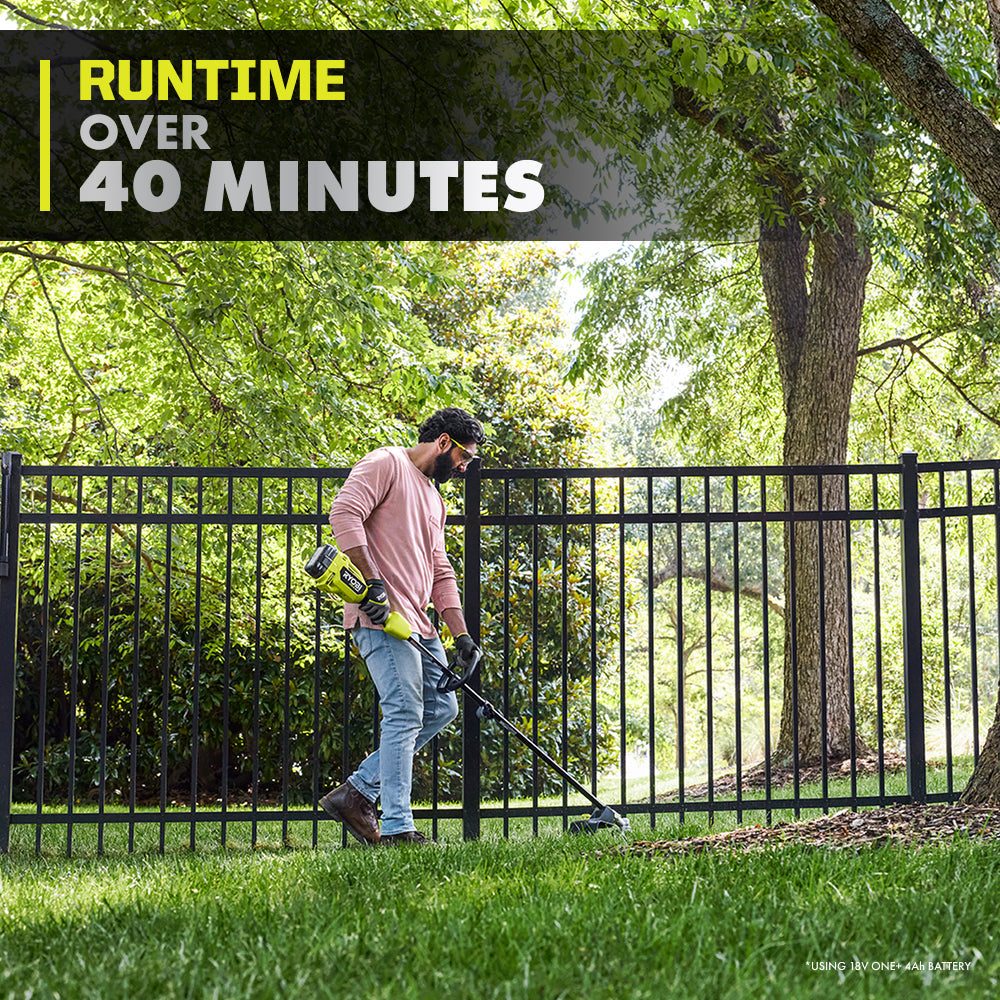 18V ONE+ HP BRUSHLESS 15″ ATTACHMENT CAPABLE STRING TRIMMER KIT | RYOBI