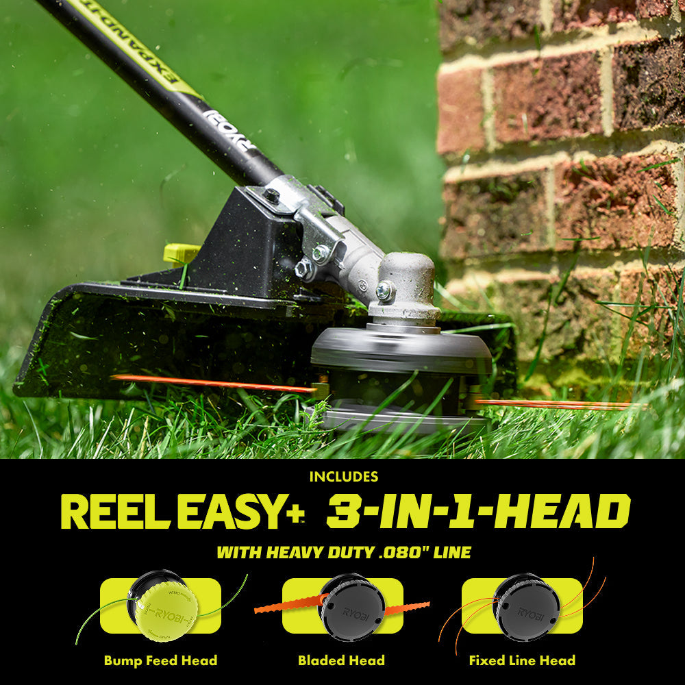 18V ONE+ HP BRUSHLESS 15″ ATTACHMENT CAPABLE STRING TRIMMER KIT | RYOBI