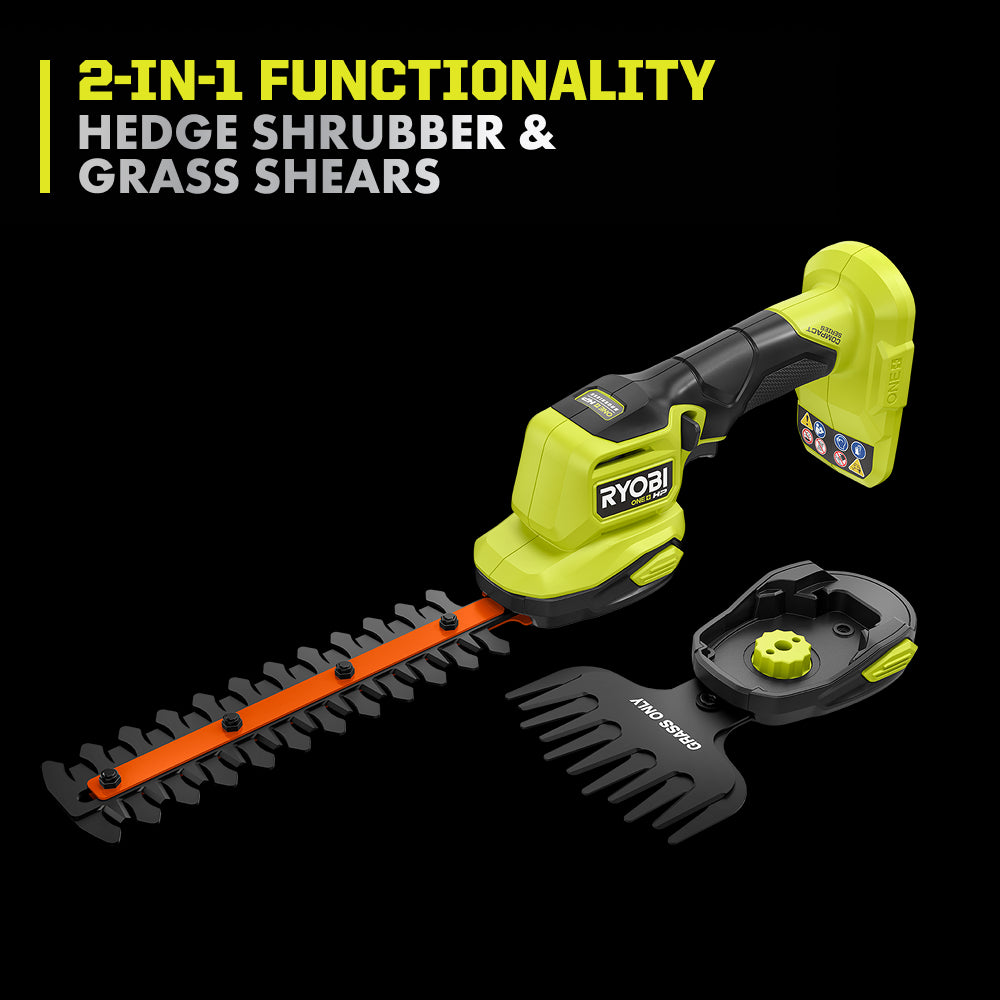 18V ONE+ HP COMPACT BRUSHLESS SHEAR/SHRUBBER | RYOBI