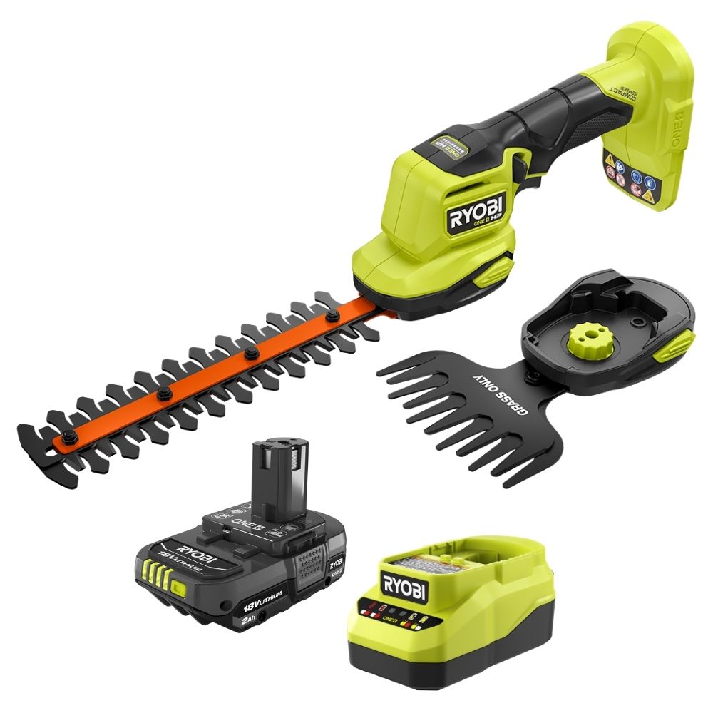 18V ONE+ HP COMPACT BRUSHLESS SHEAR/SHRUBBER KIT | RYOBI