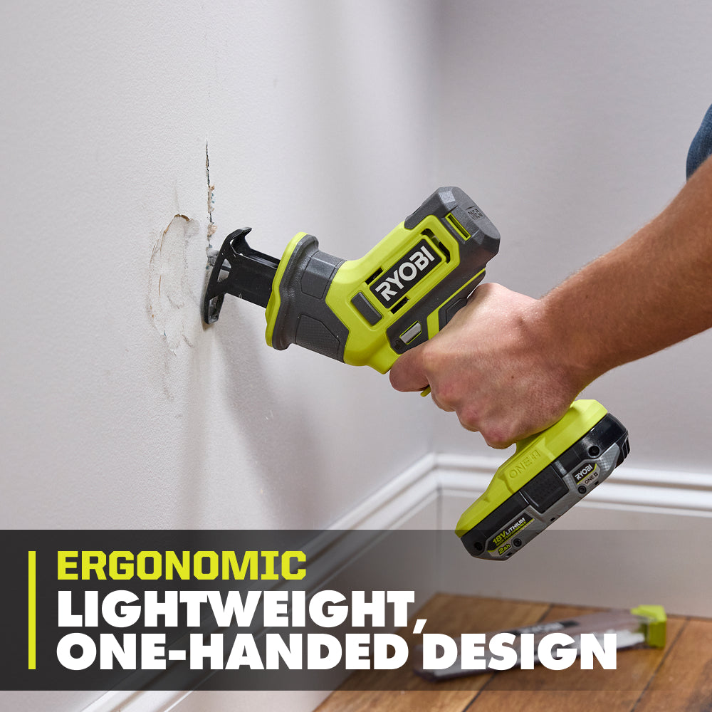 18V ONE+ ONE-HANDED RECIPROCATING SAW | RYOBI