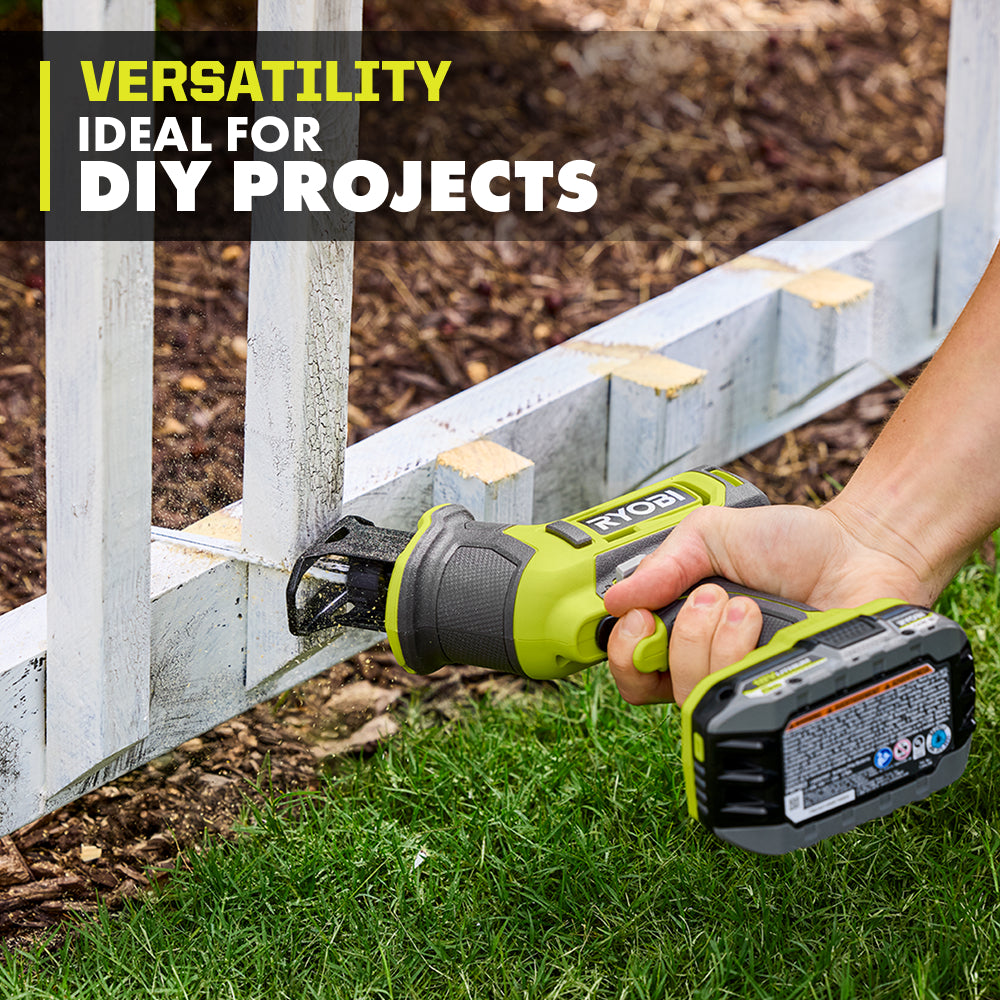 18V ONE+ ONE-HANDED RECIPROCATING SAW | RYOBI