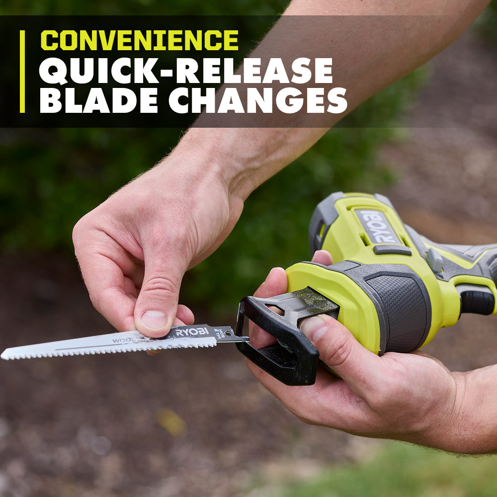 18V ONE+ ONE-HANDED RECIPROCATING SAW | RYOBI