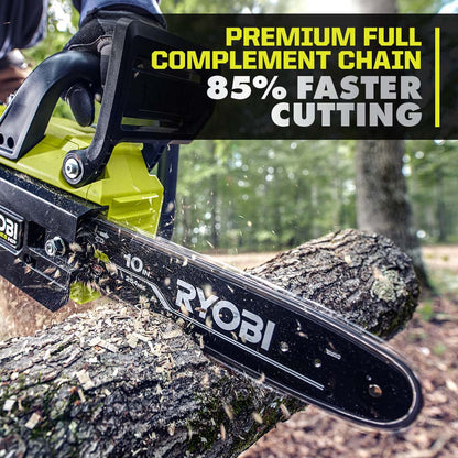 18V ONE+ HP BRUSHLESS 10″ CHAINSAW | RYOBI