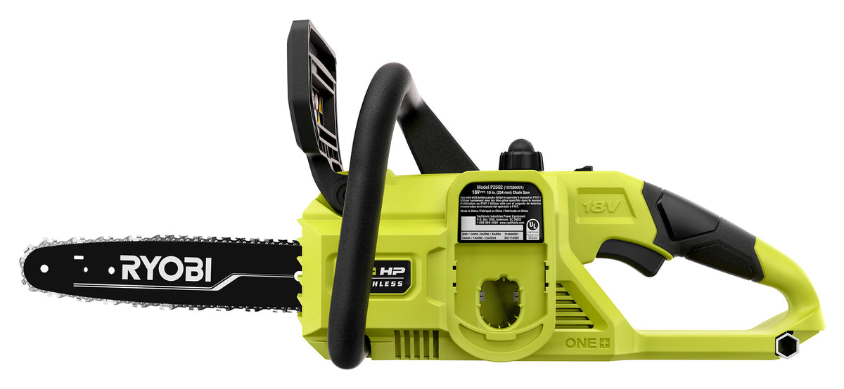 18V ONE+ HP BRUSHLESS 10″ CHAINSAW | RYOBI