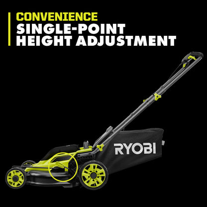 18V ONE+ HP BRUSHLESS 16″ PUSH MOWER KIT | RYOBI