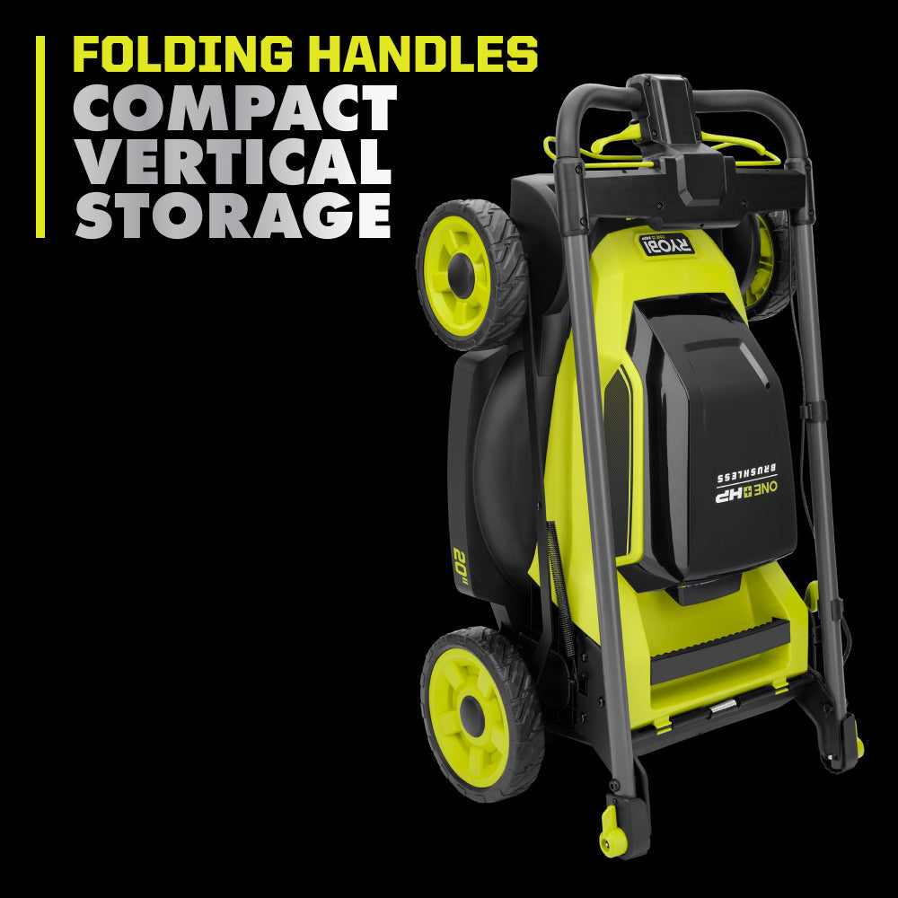 18V ONE+ HP BRUSHLESS 20″ SELF-PROPELLED MOWER KIT | RYOBI