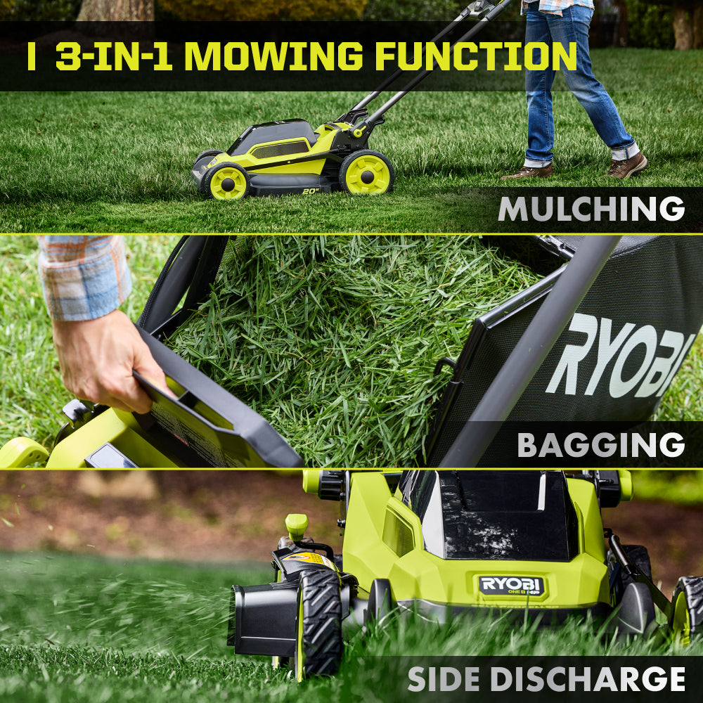 18V ONE+ HP BRUSHLESS 20″ SELF-PROPELLED MOWER KIT | RYOBI