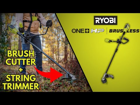 18V ONE+ HP BRUSHLESS BRUSH CUTTER/STRING TRIMMER | RYOBI