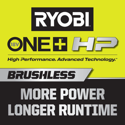 18V ONE+ HP BRUSHLESS BRUSH CUTTER/STRING TRIMMER | RYOBI