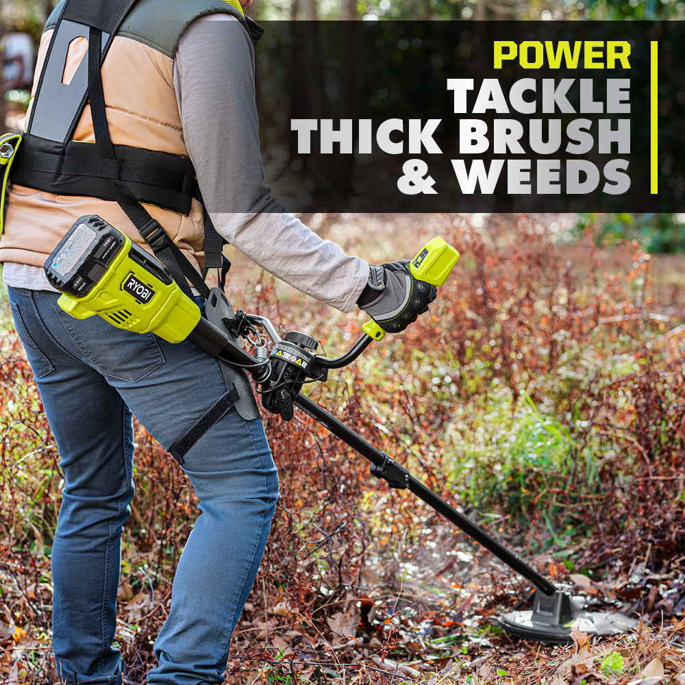 18V ONE+ HP BRUSHLESS BRUSH CUTTER/STRING TRIMMER | RYOBI