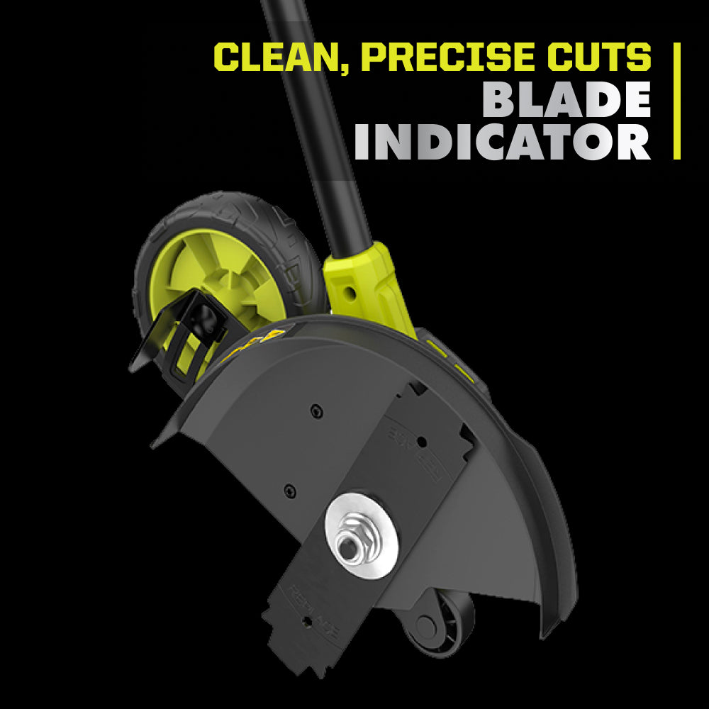 18V ONE+ HP BRUSHLESS LAWN EDGER TOOL WITH 4.0 AH BATTERY AND CHARGER | RYOBI