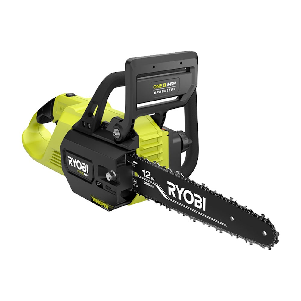 18V ONE+ HP BRUSHLESS WHISPER SERIES 12″ CHAINSAW | RYOBI