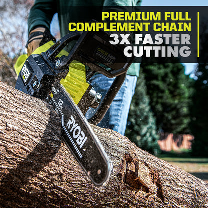 18V ONE+ HP BRUSHLESS WHISPER SERIES 12″ CHAINSAW | RYOBI