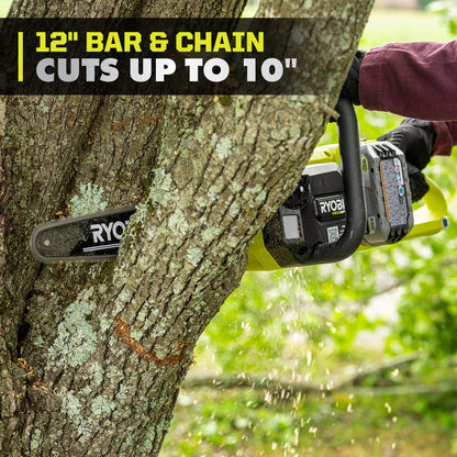 18V ONE+ HP BRUSHLESS WHISPER SERIES 12″ CHAINSAW | RYOBI