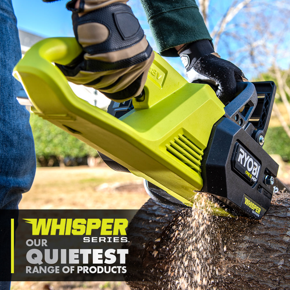 18V ONE+ HP BRUSHLESS WHISPER SERIES 12″ CHAINSAW | RYOBI