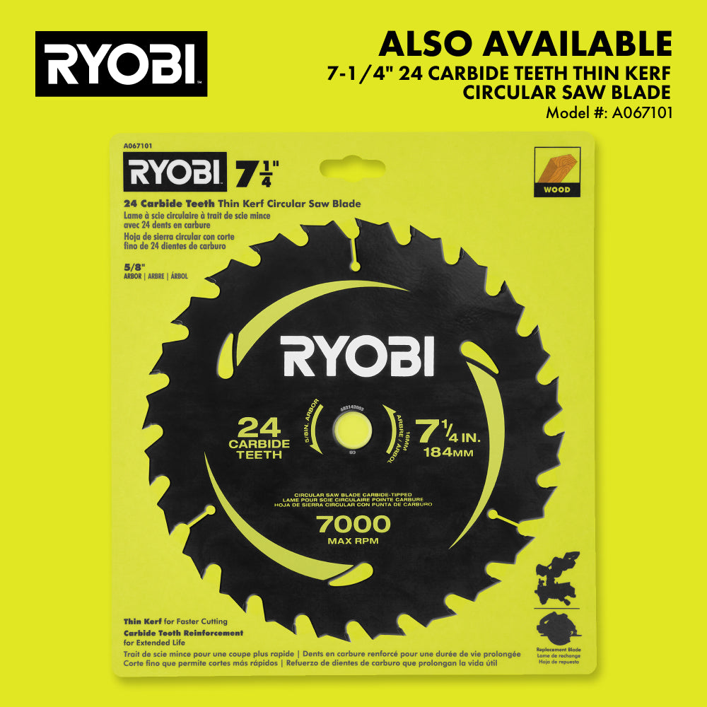 18V ONE+ HP BRUSHLESS 7-1/4″ CIRCULAR SAW | RYOBI