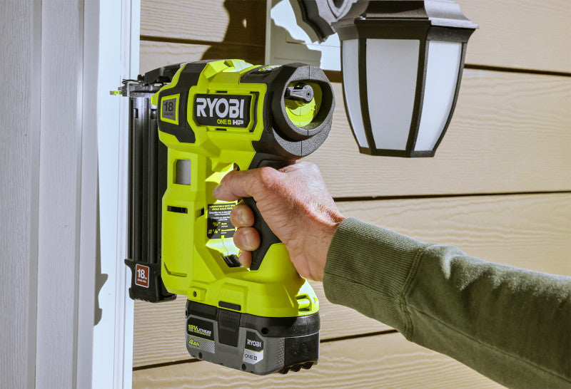 18V ONE+ HP BRUSHLESS AIRSTRIKE 18GA BRAD NAILER | RYOBI