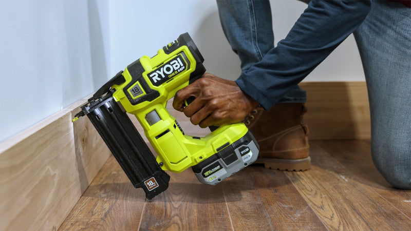 18V ONE+ HP BRUSHLESS AIRSTRIKE 18GA BRAD NAILER | RYOBI