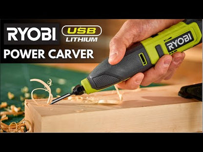 USB LITHIUM POWER CARVER KIT | RYOBI
