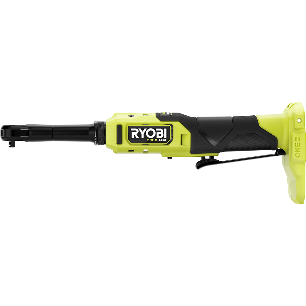 18V ONE+ HP BRUSHLESS 1/4″ EXTENDED REACH RATCHET | RYOBI