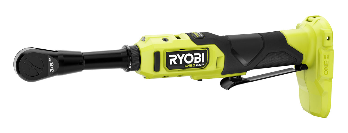 18V ONE+ HP BRUSHLESS 3/8″ EXTENDED REACH RATCHET | RYOBI