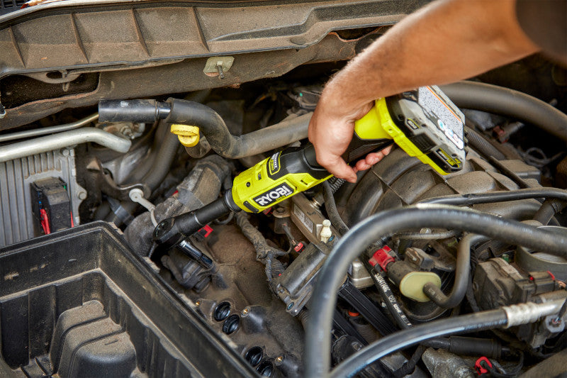18V ONE+ HP BRUSHLESS 3/8″ EXTENDED REACH RATCHET | RYOBI