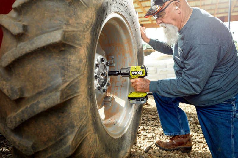18V ONE+ HP BRUSHLESS 4-MODE 1/2″ HIGH TORQUE IMPACT WRENCH | RYOBI