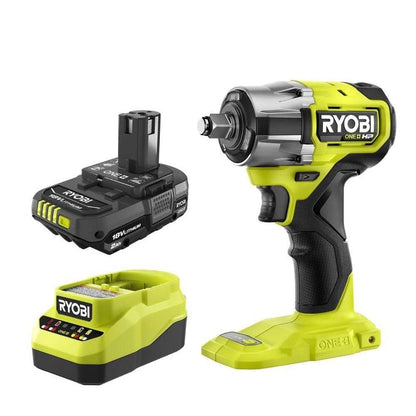 18V ONE+ HP COMPACT BRUSHLESS 4-MODE 1/2″ IMPACT WRENCH KIT | RYOBI