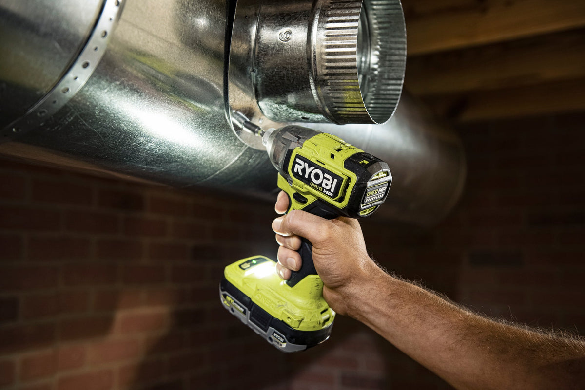 18V ONE+ HP BRUSHLESS HAMMER DRILL AND IMPACT DRIVER 2-TOOL KIT | RYOBI