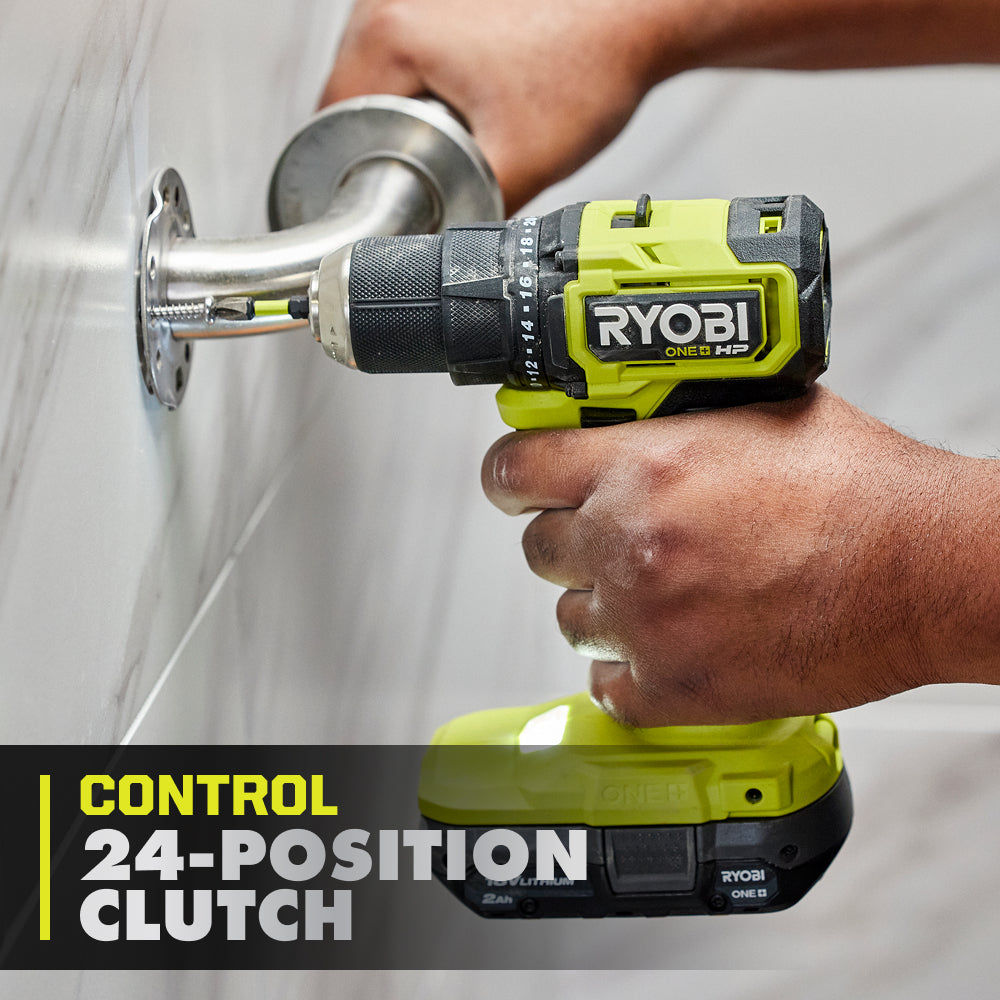 18V ONE+ HP COMPACT BRUSHLESS 1/2″ DRILL/DRIVER | RYOBI