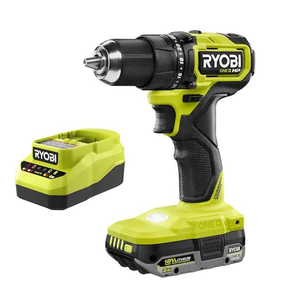 18V ONE+ HP COMPACT BRUSHLESS 1/2″ DRILL/DRIVER KIT | RYOBI