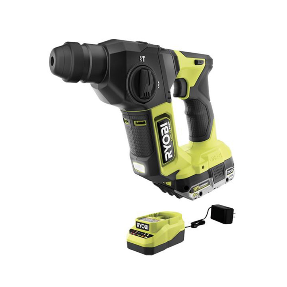 18V ONE+ HP COMPACT BRUSHLESS 5/8″ SDS-PLUS ROTARY HAMMER KIT | RYOBI