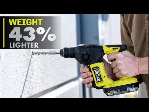 18V ONE+ HP COMPACT BRUSHLESS 5/8″ SDS-PLUS ROTARY HAMMER KIT | RYOBI