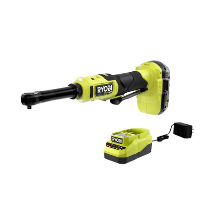 18V ONE+ HP BRUSHLESS 1/4″ EXTENDED REACH RATCHET KIT | RYOBI