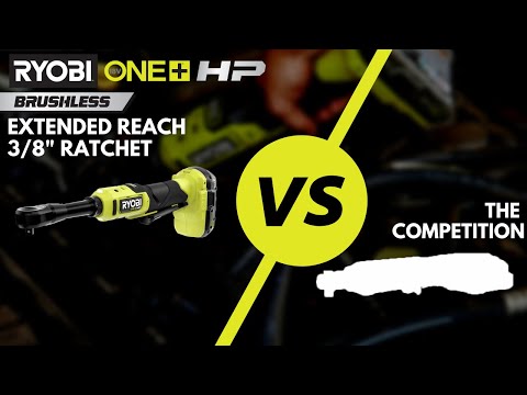 18V ONE+ HP BRUSHLESS 3/8″ EXTENDED REACH RATCHET KIT | RYOBI