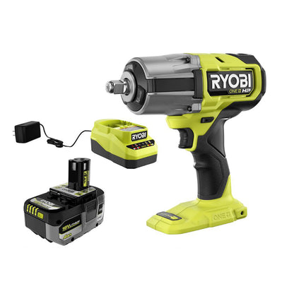 18V ONE+ HP BRUSHLESS 4-MODE 1/2″ HIGH TORQUE IMPACT WRENCH KIT | RYOBI
