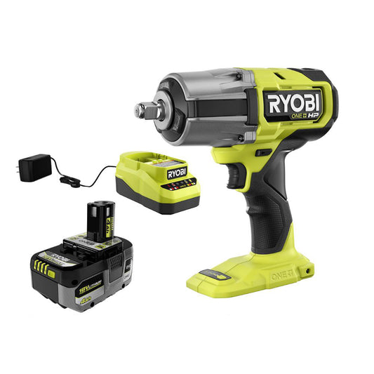 18V ONE+ HP BRUSHLESS 4-MODE 1/2″ HIGH TORQUE IMPACT WRENCH KIT | RYOBI