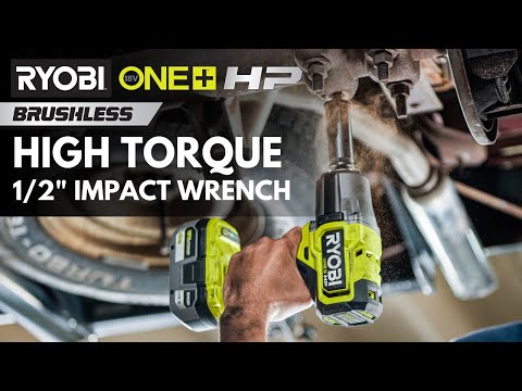 18V ONE+ HP BRUSHLESS 4-MODE 1/2″ HIGH TORQUE IMPACT WRENCH KIT | RYOBI